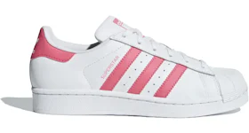 adidas Superstar Cloud White Real Pink (GS)