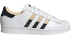 adidas Superstar Cloud Weiß Sand Strata Core Schwarz