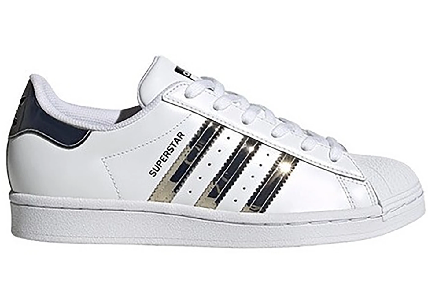 Adidas superstar top grau metall