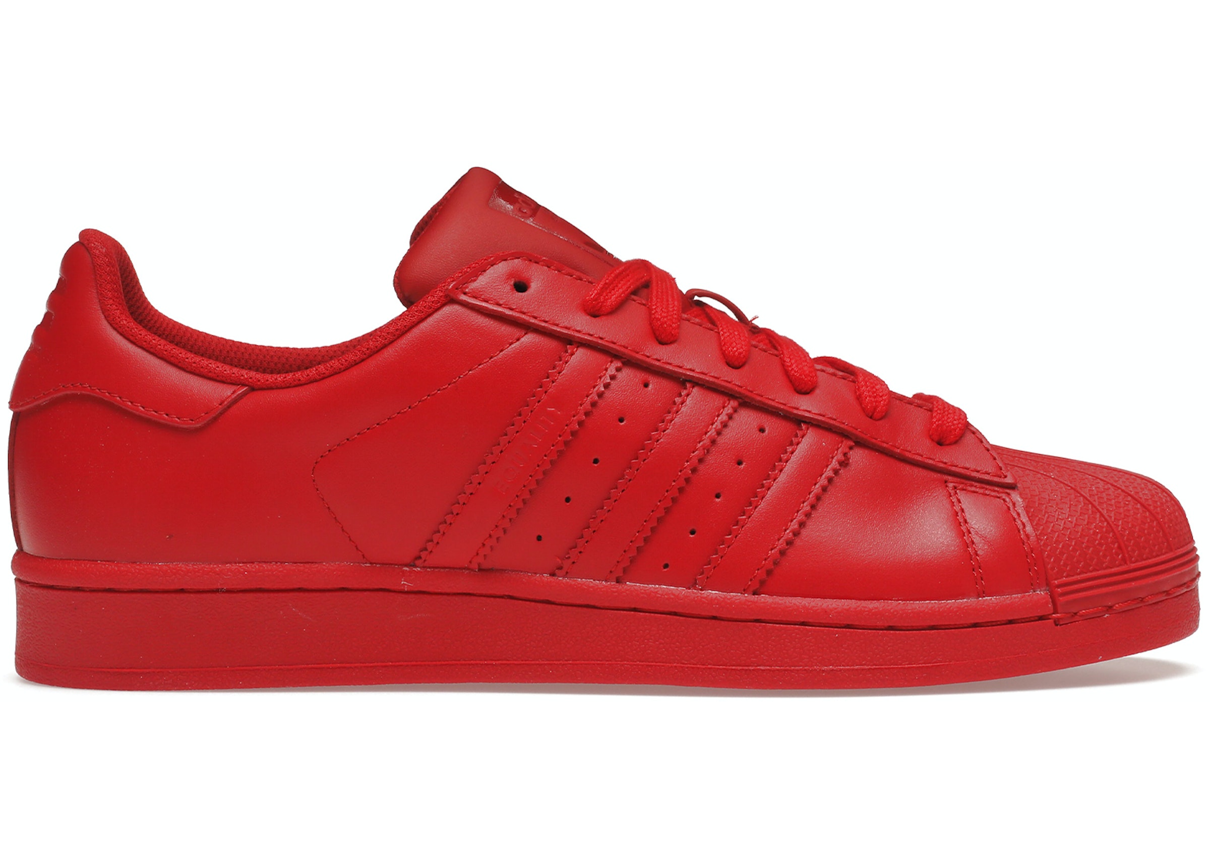 adidas Superstar Color Red Men's S41833 - US