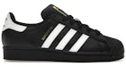 adidas Superstar Core Black Cloud White Gold (GS)