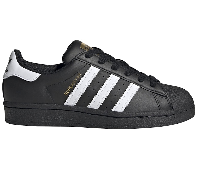 adidas Superstar Core Black Cloud White Gold (GS) キッズ - EF5398 - JP