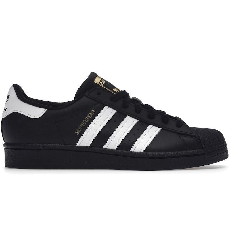 adidas Superstar Core Black Cloud White Gold EG4959 US