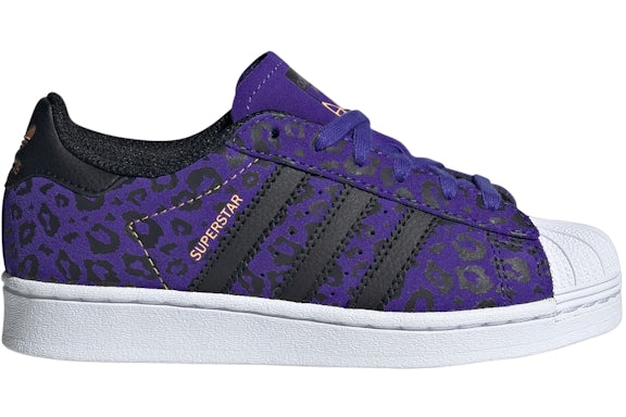 adidas Superstar Core Black Night Flash Hazy Orange (PS)