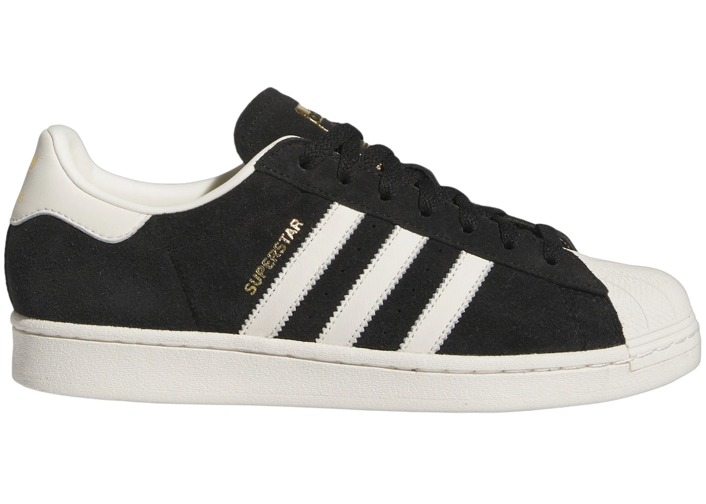 adidas Superstar Core Black Off White Gold Metallic Men's - JH9159 - US adidas Superstar Core Black Off White Gold Metallic Men's - JH9159 - US