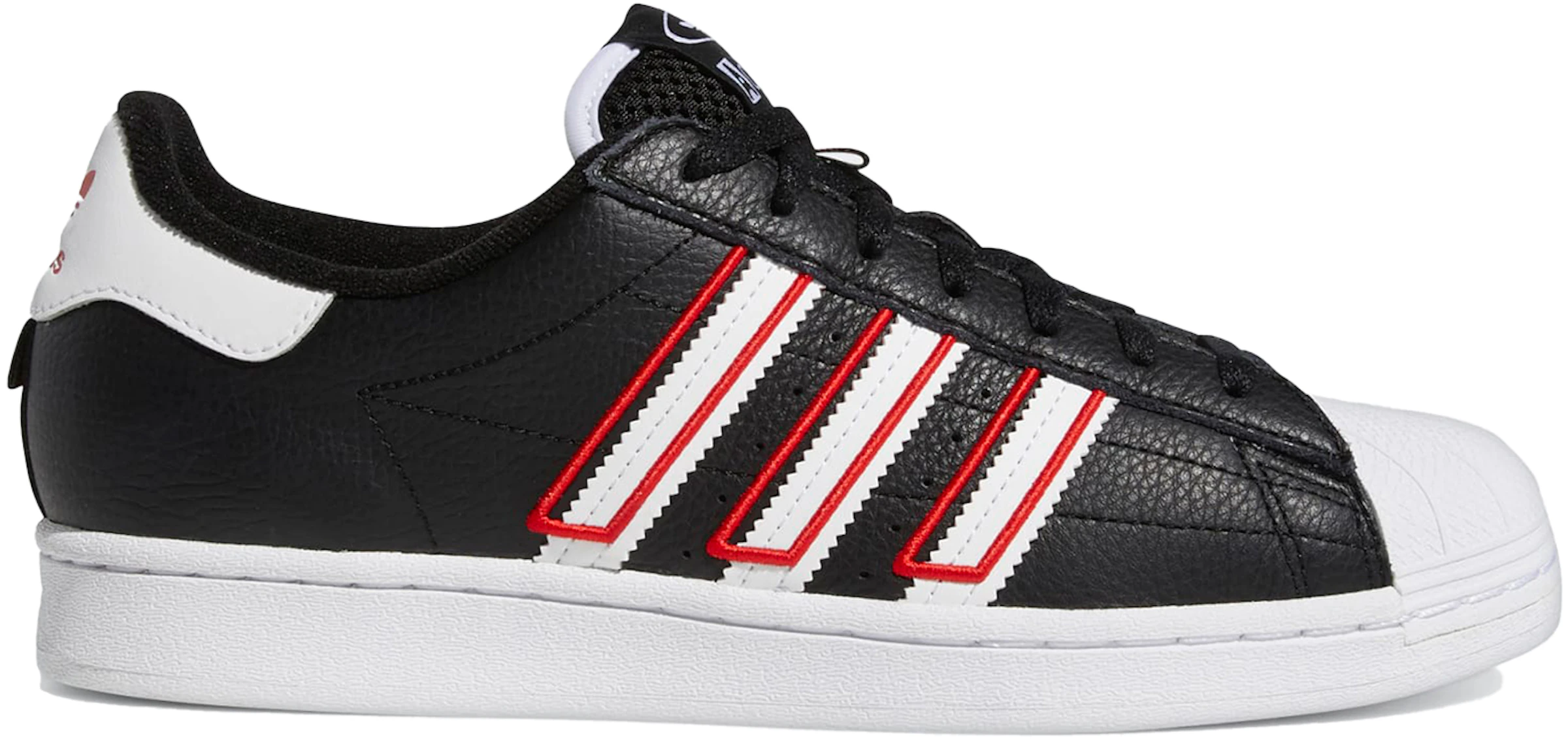 Jarra Converger Mal humor adidas Superstar Core Black Outlined White Stripes - GY0998 - ES