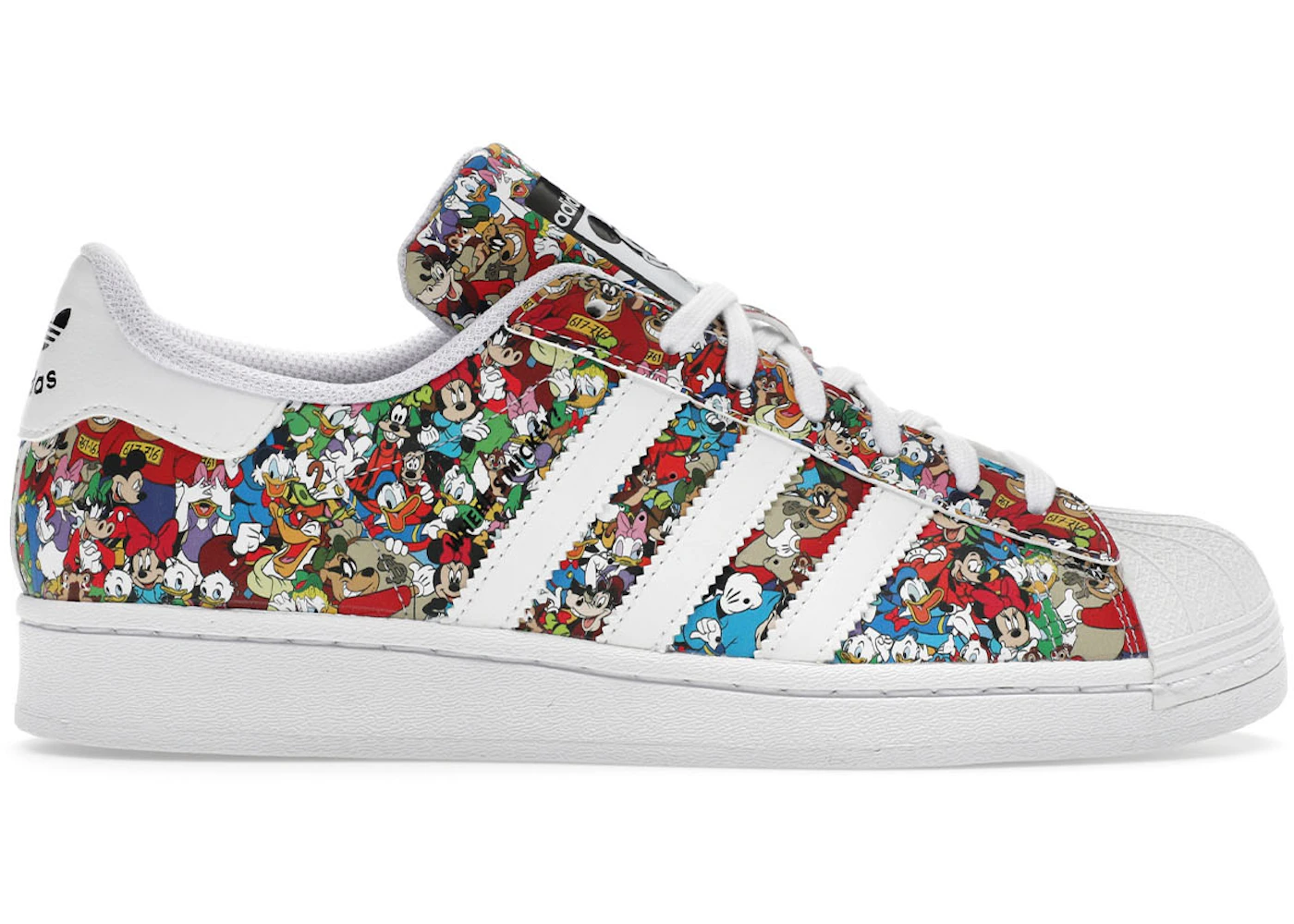 adidas Superstar Disney Mickey Core Black Cloud White Wonder White