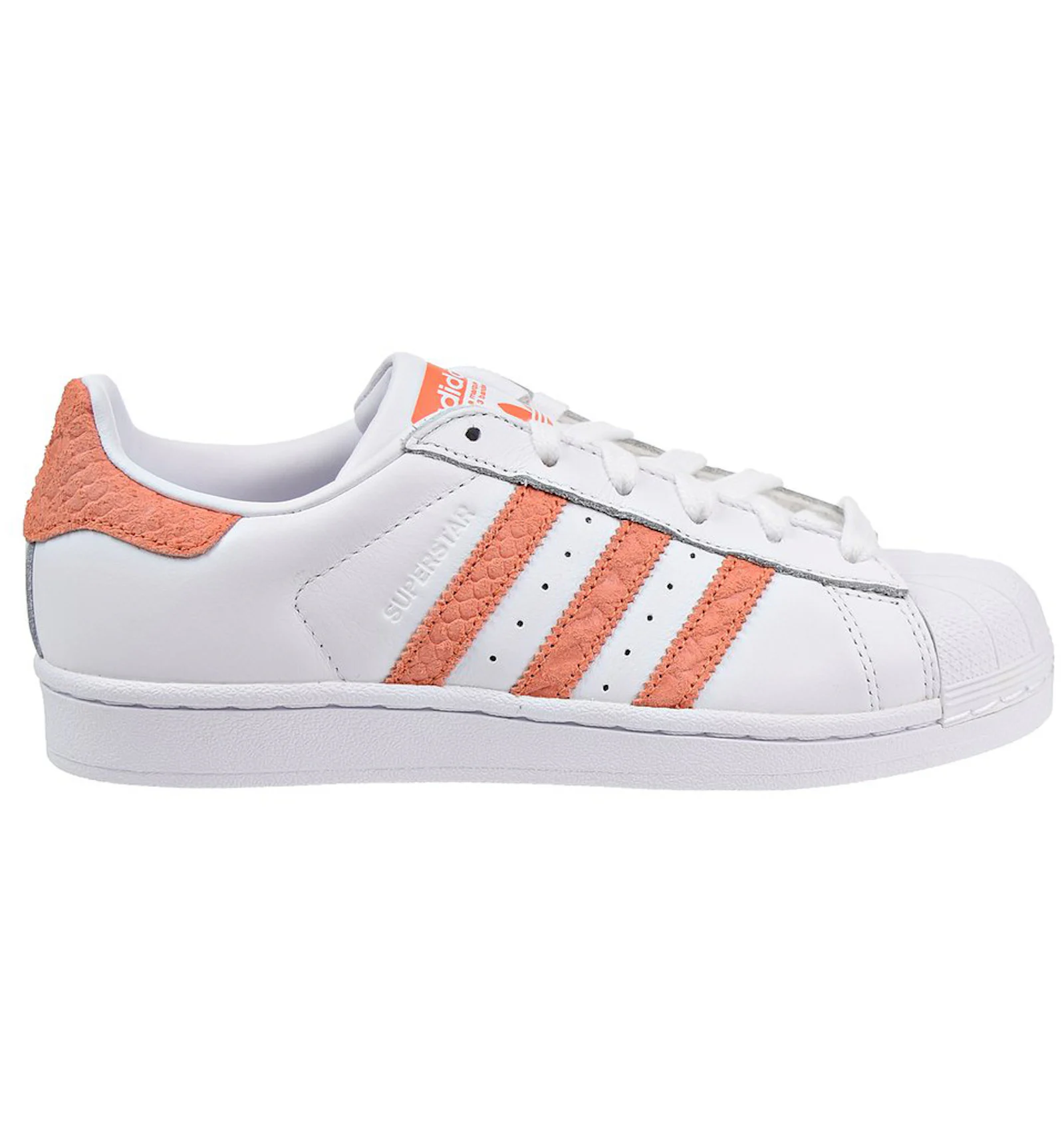 Adidas superstar 2 white orange Clearance