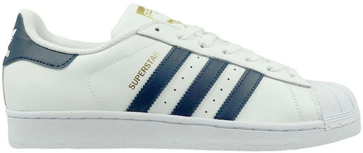 adidas Superstar Foundation White Navy Men's - BY3712 - US