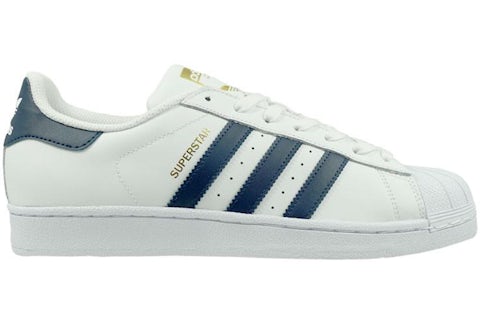 adidas Superstar Foundation White Navy Men's - BY3712 - US adidas Superstar Foundation White Navy Men's - BY3712 - US