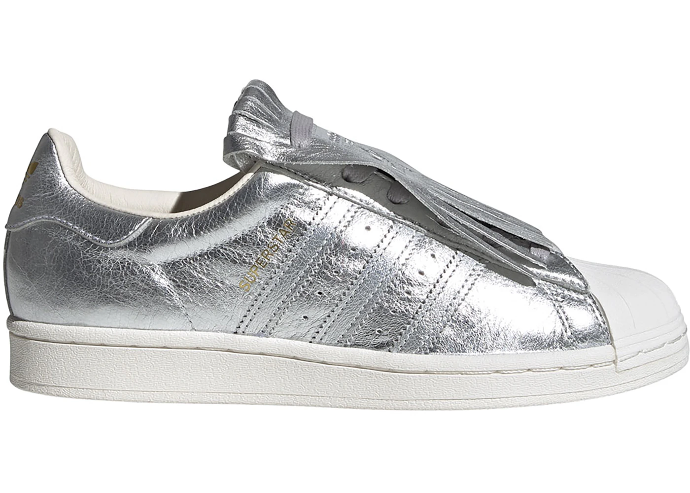 adidas Superstar Fringe Silver (Women's) - FW8159 - US