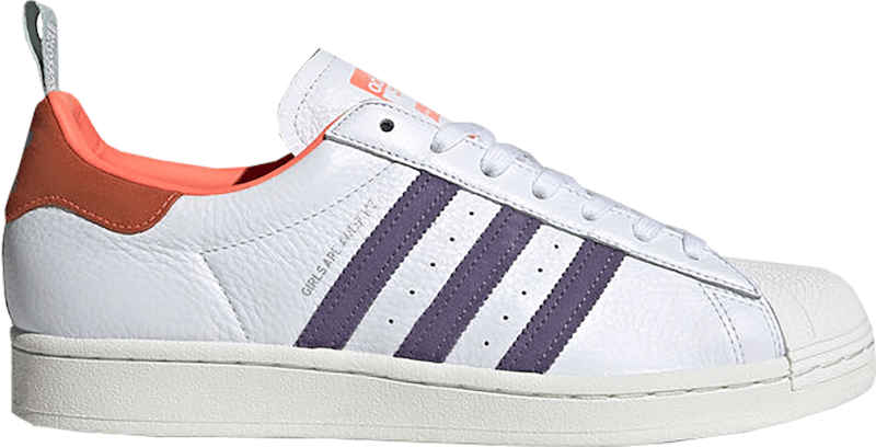 adidas superstar on girls