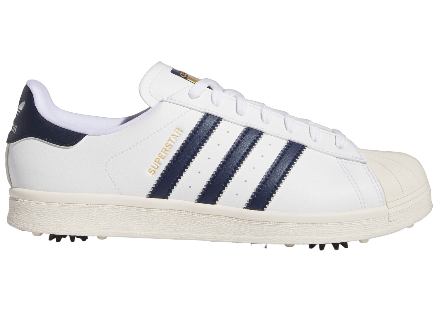 adidas Superstar Golf Cloud White Collegiate Navy Off White メンズ ...