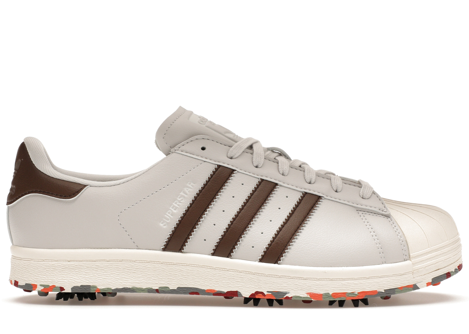 adidas Superstar Golf Grey Brown