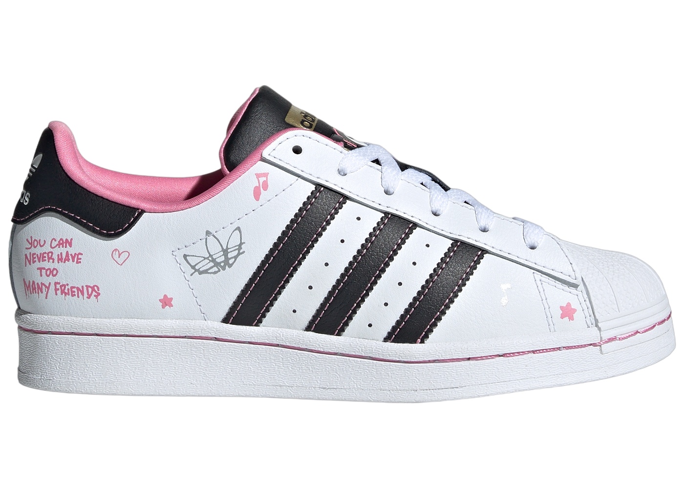 adidas Superstar Hello Kitty And Friends Bliss Pink Cloud White Core Black  (GS)