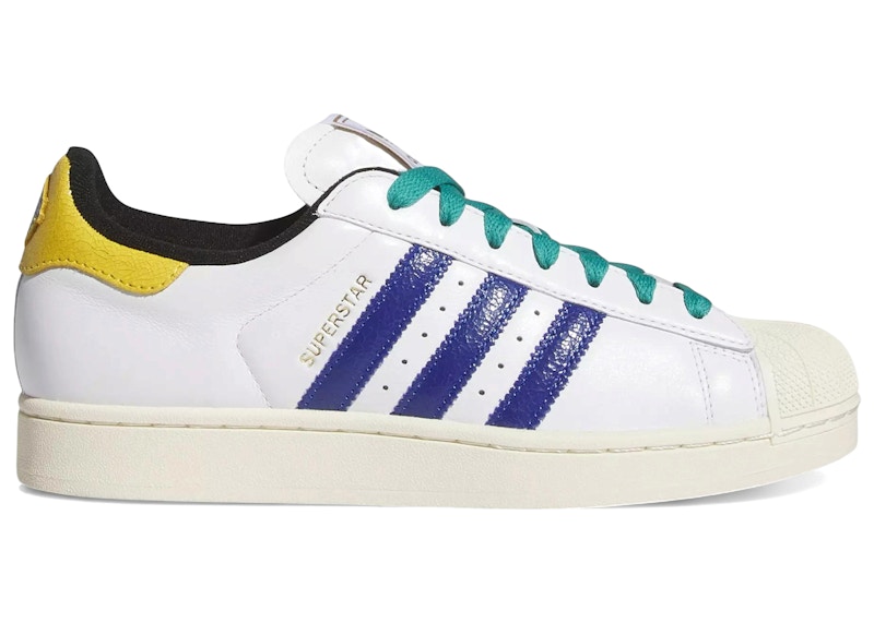 Men's Adidas Superstar II 404 Day (2026) Sneakers in Footwear White/Bold Blue/Eqt Green