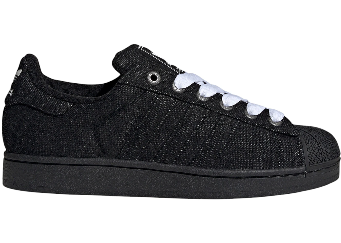 adidas Superstar II Black Denim Men's - JQ3211 - US adidas Superstar II Black Denim Men's - JQ3211 - US