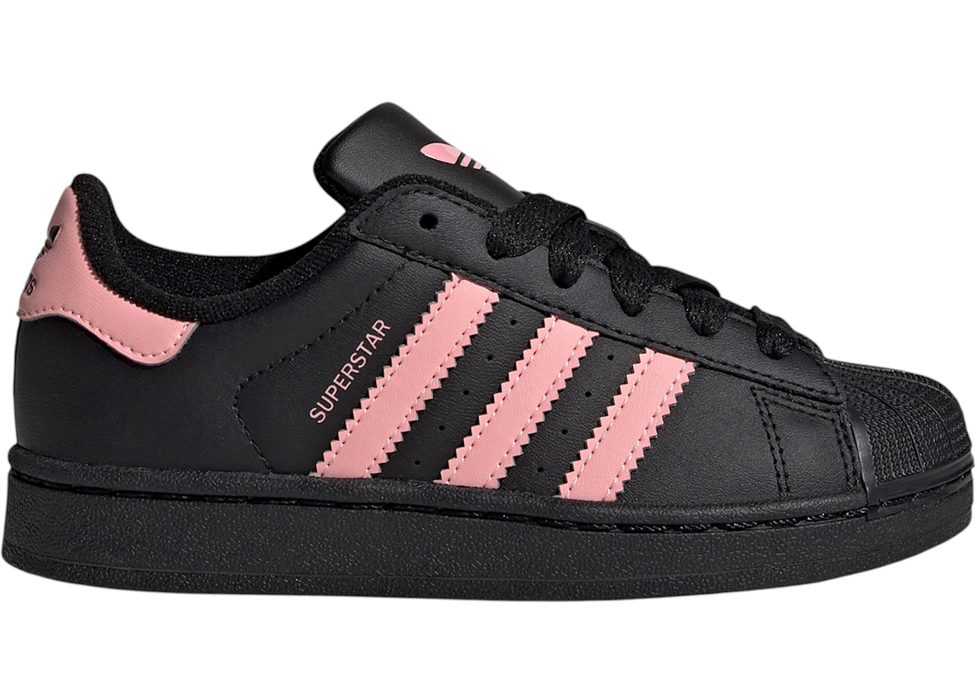 adidas Superstar II Black Glow Pink (PS) - JP9445 - US adidas Superstar II Black Glow Pink (PS) - JP9445 - US