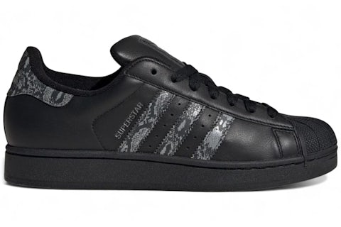 adidas Superstar II Black Snakeskin Reflective Men's - JP6058 - US adidas Superstar II Black Snakeskin Reflective Men's - JP6058 - US