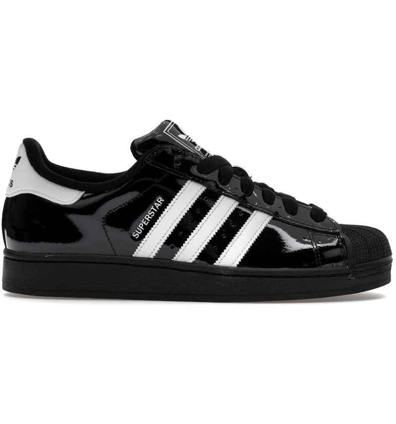 adidas Superstar II Black White Patent Leather Men's - JR7313 - US adidas Superstar II Black White Patent Leather Men's - JR7313 - US