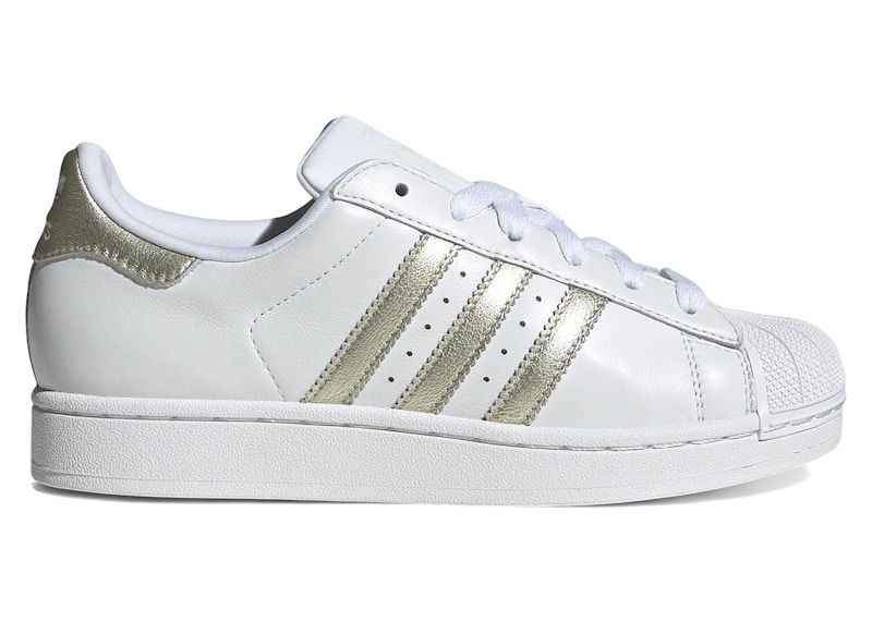 Pre-owned Adidas Originals Superstar Ii (women's) Sneakers In Cloud White/alumina/core White