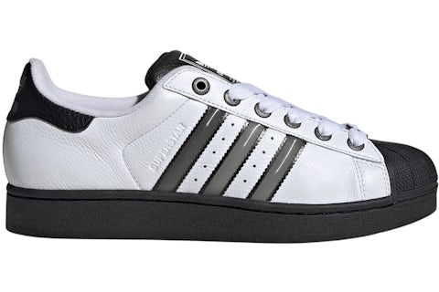 adidas Superstar II Cloud White Matte Silver Core Black Men's - JQ3208 - US adidas Superstar II Cloud White Matte Silver Core Black Men's - JQ3208 - US