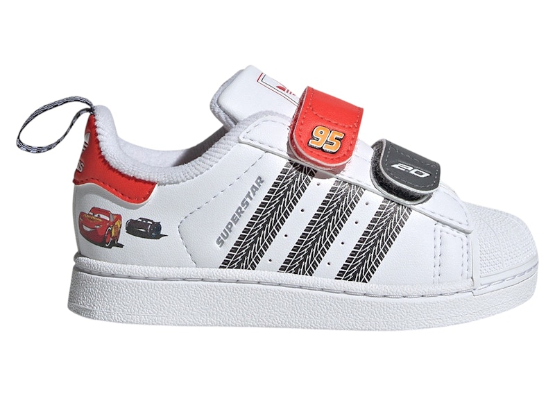 360 Shoes Adidas Superstar Kids Rood Comfort Closure Shoes Adidas