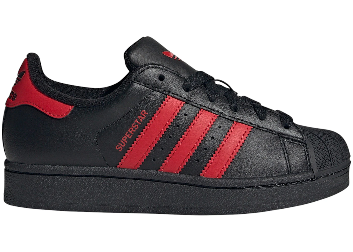 adidas Superstar II Core Black Better Scarlet (GS) JH7902 MX