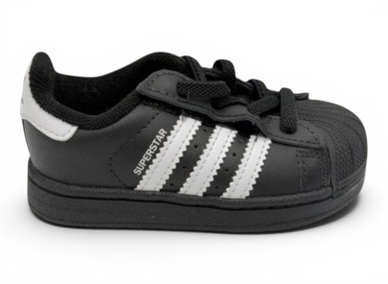 Adidas Superstar II Sneakers in Core Black/Cloud White