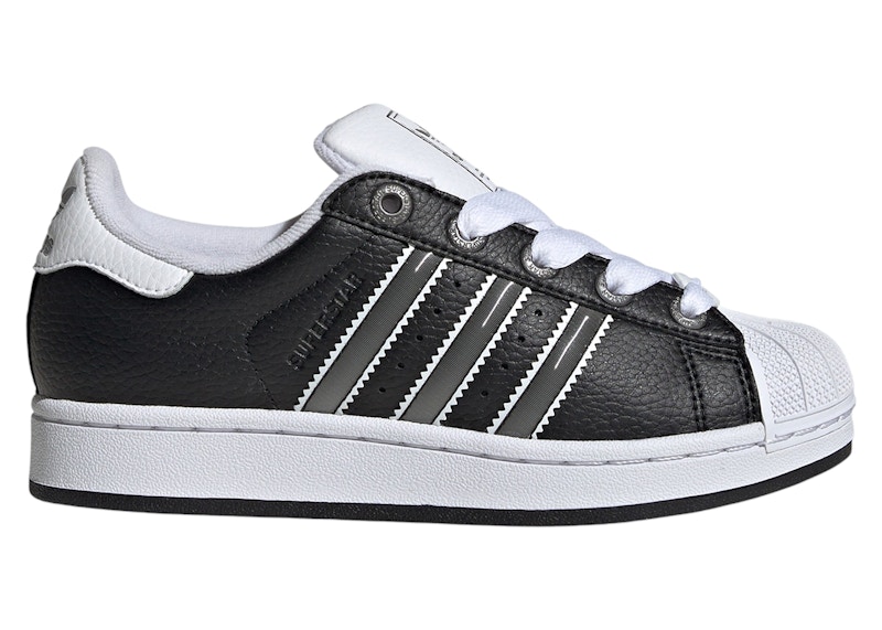 Pre-owned Adidas Originals Superstar Ii Sneakers In Core Black/matte Silver/cloud White In Multi