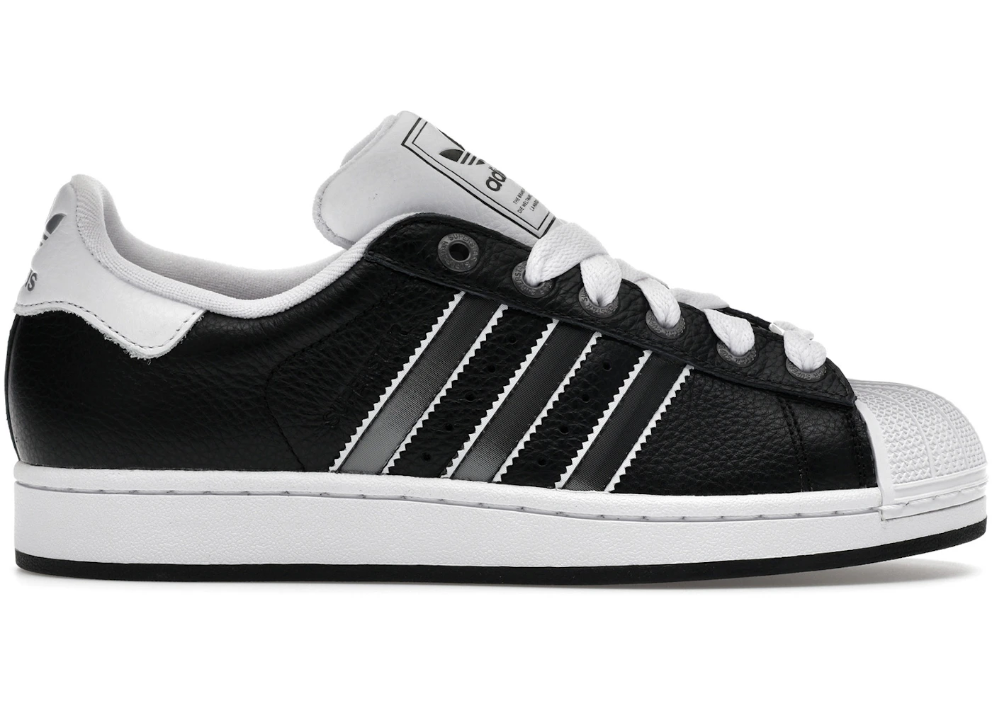 adidas Superstar II Core Black Matte Silver Cloud White Men's - JQ3209 - US adidas Superstar II Core Black Matte Silver Cloud White Men's - JQ3209 - US