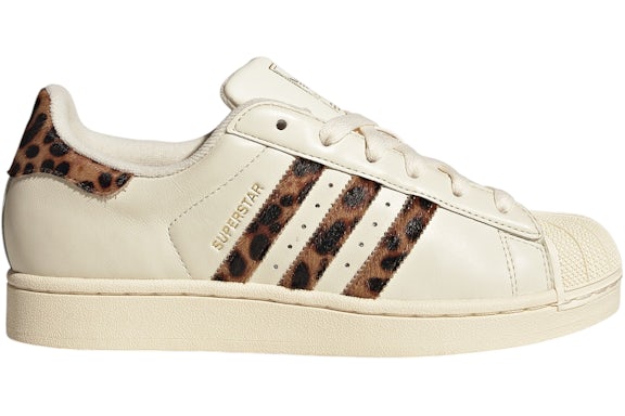 adidas Superstar II Cream White Leopard (Women's)