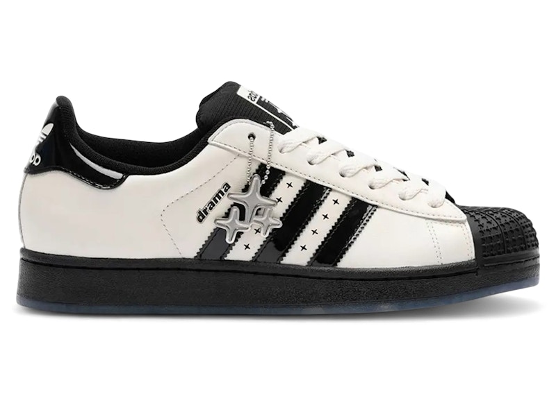 adidas Superstar II Drama Call Off-White Black Men's Sneakers US
