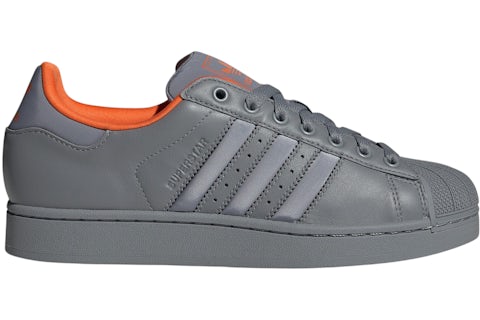 adidas Superstar II Grey Orange Men's JS2835 US