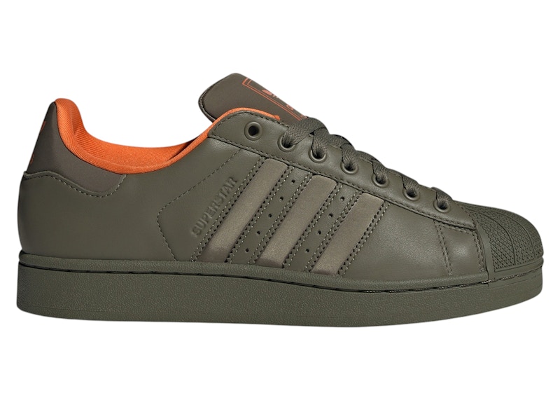 ★★Adairs★★ Superstar II Khaki Orange JI0096 adidas Originals SUPERSTAR II MEN'S SHOES JI0096 KAKIE