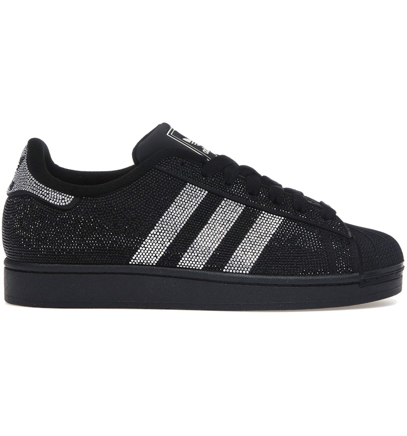 adidas Superstar II Rhinestone Black Silver (Women's) - IH4200 - US adidas Superstar II Rhinestone Black Silver (Women's) - IH4200 - US