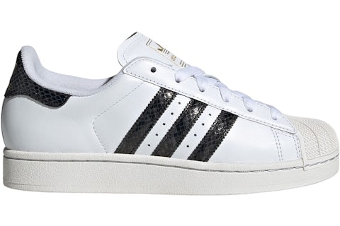 adidas Superstar II Snakeskin Stripes White (Women's) - JP8162 - US adidas Superstar II Snakeskin Stripes White (Women's) - JP8162 - US