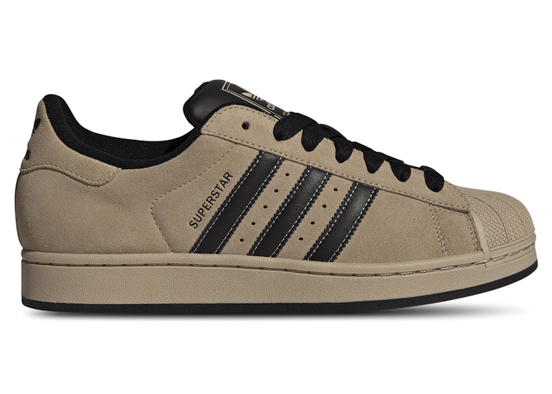 adidas Superstar II Stone Khaki Black