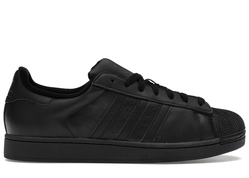 adidas Superstar II Triple Black Men's - JI0081 - US