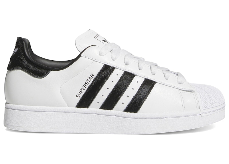 adidas Superstar II White Black Pony (Women's)