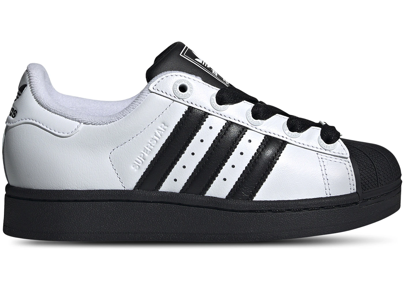 adidas Superstar II White Black White (GS) JI0210 US