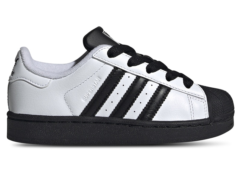 Pre-owned Adidas Originals Superstar Ii White Sneakers In Cloud White/core Black In Multi