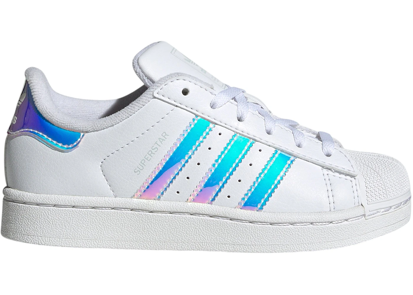 adidas Superstar II White Iridescent Stripes (PS) - JQ1789 - US adidas Superstar II White Iridescent Stripes (PS) - JQ1789 - US