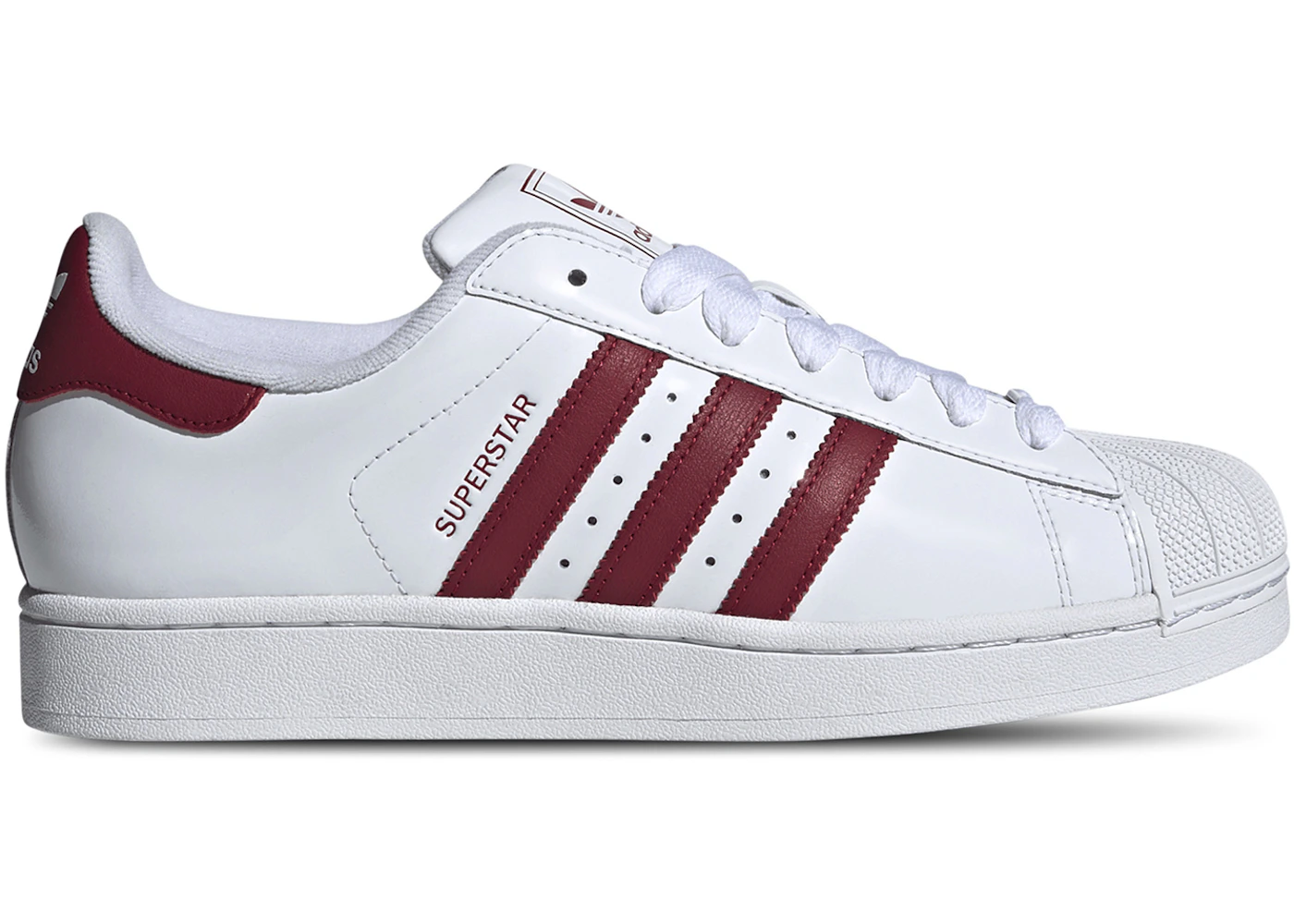 adidas Superstar II White Team Victory Red Men's - JR7315 - US adidas Superstar II White Team Victory Red Men's - JR7315 - US