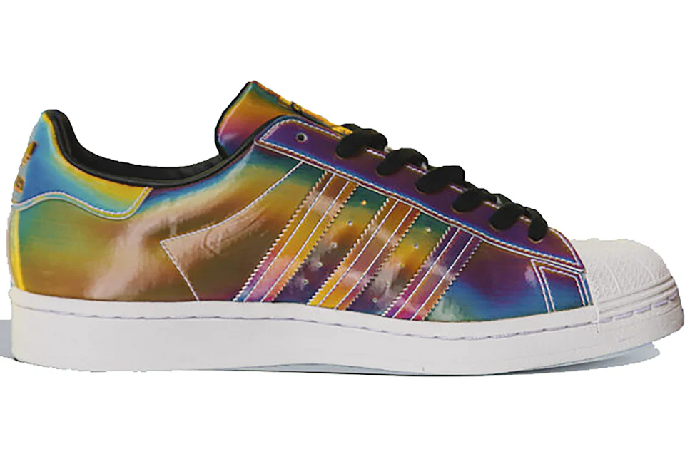Adidas superstar white rainbow Clearance