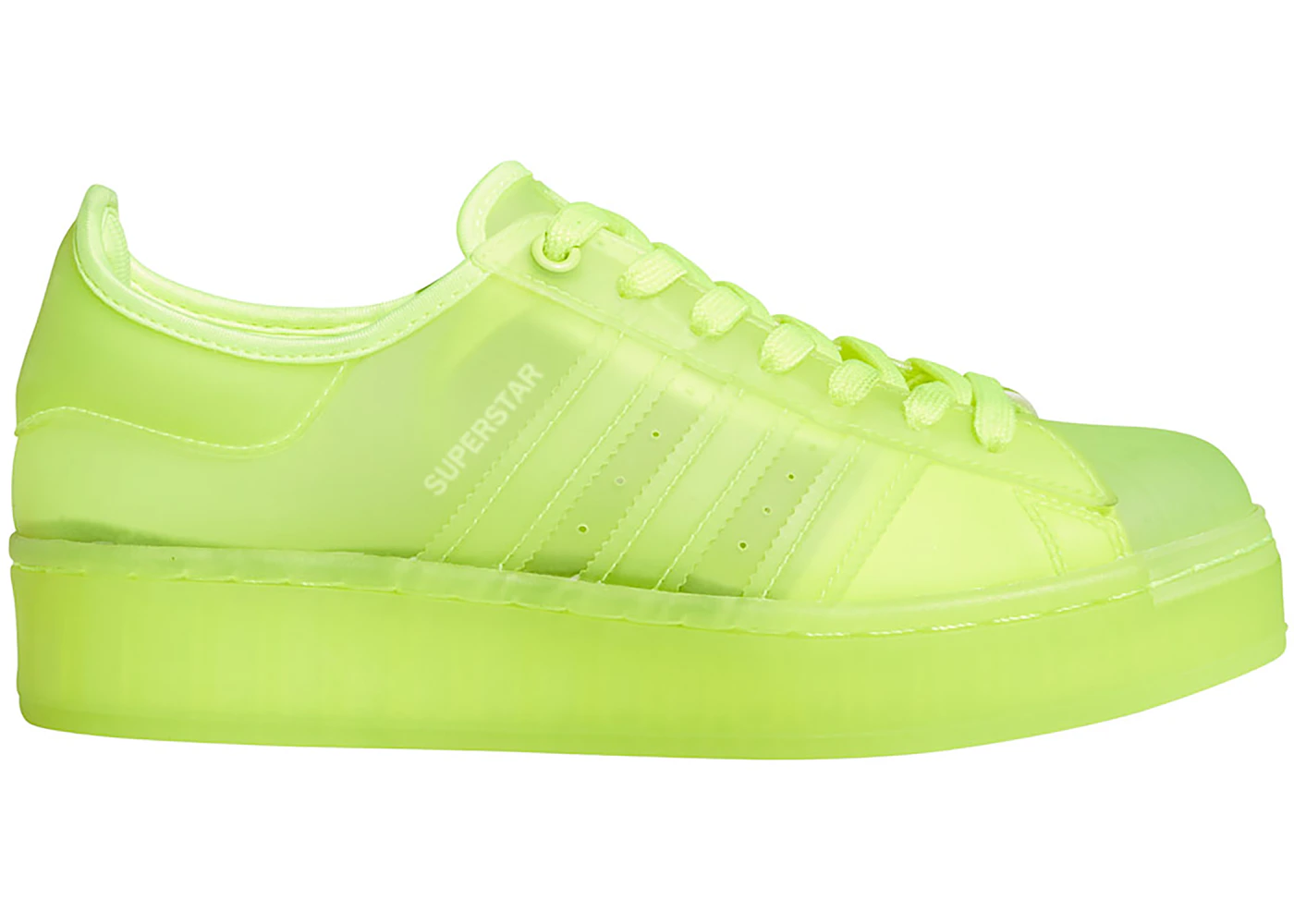 adidas Superstar Jelly Solar Yellow Women s FX2987 US