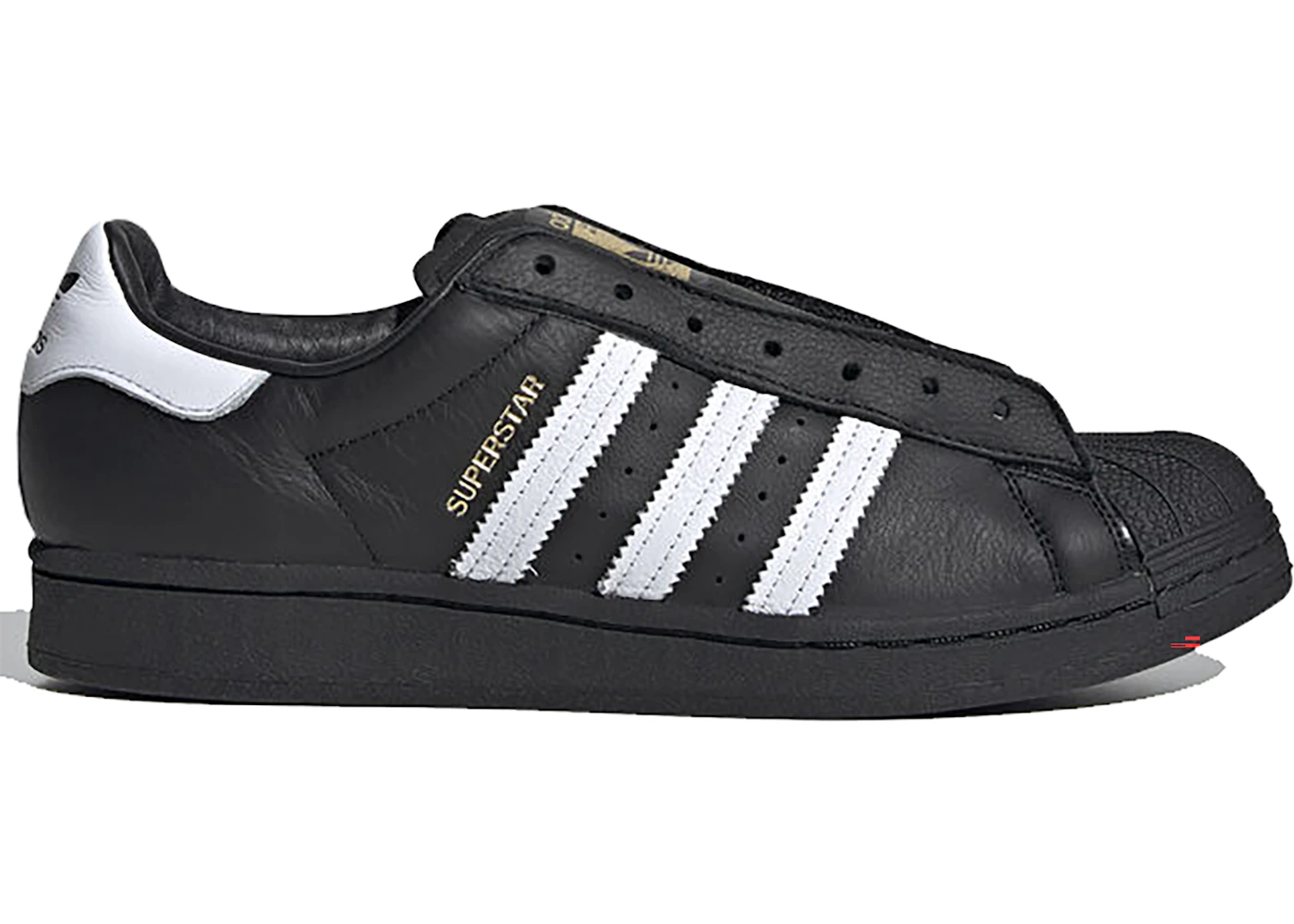 adidas Superstar Laceless Black White