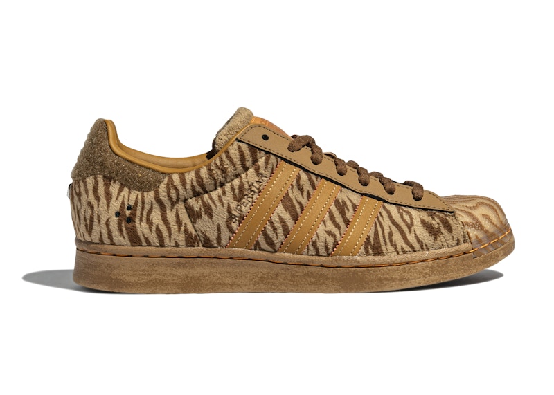 Brown shop adidas superstar