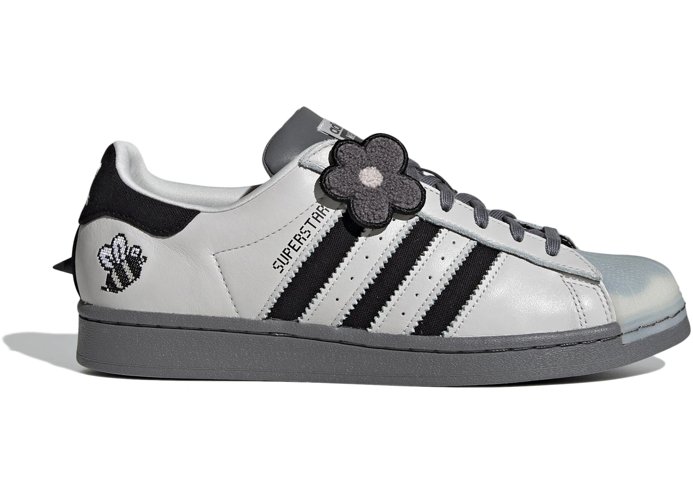 adidas Superstar Melting Sadness Bee Grey Men's - GZ6990 - US adidas Superstar Melting Sadness Bee Grey Men's - GZ6990 - US