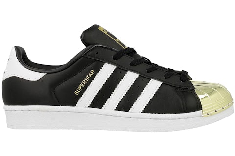 adidas Superstar Metal Toe Core Black Gold Toe (Women's) - BB5115 - US adidas Superstar Metal Toe Core Black Gold Toe (Women's) - BB5115 - US